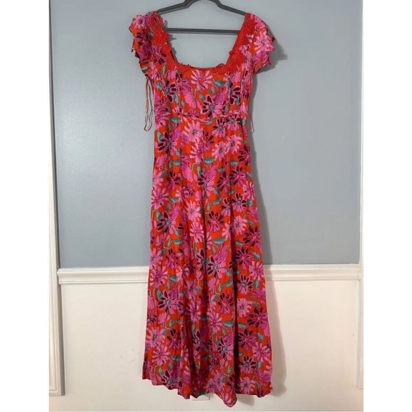 New Free People Pippa Midi Dress Size Small - Picture 2 of 5